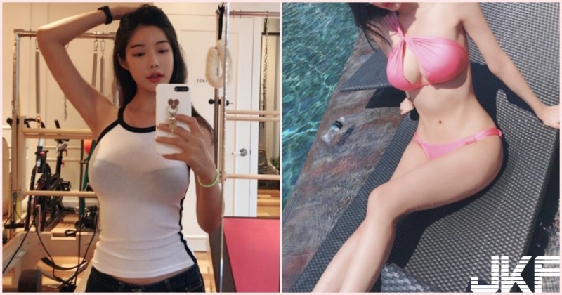 受不了！南韓「隱乳系正妹」美胸身材藏不住！IG裡滿滿都是超火辣照…