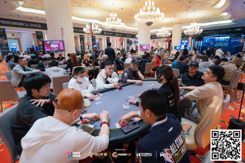 【EV扑克】Poker Dream 12济州岛 | 主赛事最后16强产生宋莹领跑，QQPK中国战队袁一雯、陈雄成功晋级